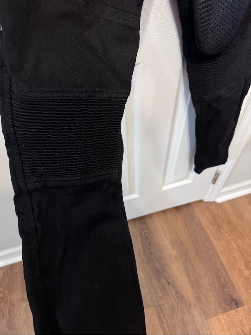 Women’s Black Motorcycle Kevlar DuPont Jeans - Picture 8 of 8